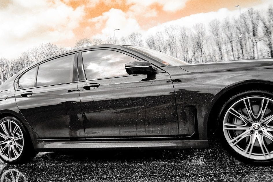 BMW auto met chauffeur